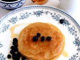 Eggless Whole Wheat Pancake-Easy Eggless Pancake Recipe