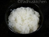 Falooda Sev Recipe-How to make Falooda Sev at Home