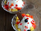 Fruit Salad with Ice Cream-Mixed Fruit Salad Recipe