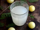 Gooseberry Juice-Amla Juice Recipe-Nellikai Juice-Gooseberry Buttermilk