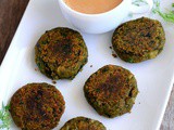 Hara Bhara Kebab-Spinach Green Peas Cutlet Recipe