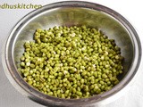 How to Sprout Mung Beans (Green Gram) at Home