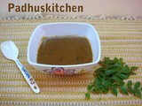 Karuveppilai Kuzhambu-Curry Leaves Kulambu