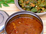 Kothavarangai Kara Kulambu-Cluster Beans Puli Kuzhambu Recipe