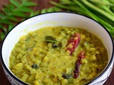 Kothavarangai Paruppu Kootu Recipe-Easy Cluster Beans Kootu without Coconut