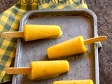 Mango Popsicle Recipe-Healthy Easy Holiday Recipes for Kids-Mango Fruit Popsicle