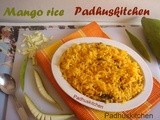 Mango Rice-Raw Mango Masala Rice Recipe-Mango Recipes