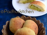 Masala Buns Recipe-Potato Stuffed Masala Buns-Aloo Buns