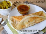 Masala Dosa Recipe-How to make Masala Dosa (potato filling)