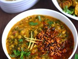 Methi Dal Recipe-Methi Dal Fry with Fresh Methi-Fenugreek Leaves