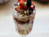 Mixed Berry Yogurt Parfait Recipe-Easy Dessert Recipe