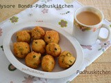 Mysore Bonda-Ulundu Bonda Recipe