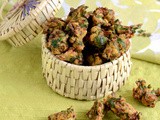 Palak Pakoda Recipe-Palak Pakora-Easy Spinach Fritters