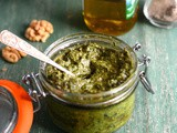 Pesto Recipe-Basil Walnut Pesto