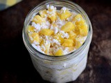 Pina Colada Overnight Oats-Pineapple Coconut Overnight Oats-Vegan Overnight Oats