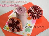 Pomegranates Oats Smoothie Recipe