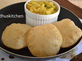 Poori Recipe-Puri-How to make Poori