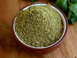 Pudina Podi-Mint Podi Recipe-How to make Pudina Powder