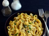 Pumpkin Pasta Recipe-Pasta with Pumpkin Sauce