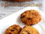 Sabudana Vada-Sago Vada Recipe-Javvarisi Vadai-Navratri Vrat Recipes