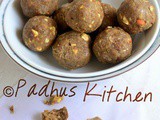 Sathu Maavu Laddu-Health Mix Ladoo Recipe-Healthy Snacks Ideas (Indian)