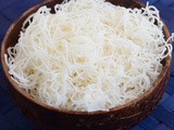 Sevai Recipe from Scratch-Traditional South Indian Rice Noodles-Homemade Rice Noodles