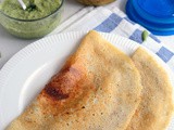 Sorghum Dosa Recipe-Jowar Dosa-Cholam Dosai