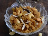 Sweet Couscous with Nuts-Couscous Sweet Recipe-Vegetarian Couscous Recipes