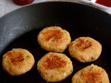 Sweet Potato Cutlet Recipe-Sweet Potato Tikki-Easy and Healthy Snacks