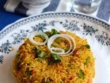 Tawa Pulao-Mumbai Street Food Recipe Tava Pulao