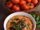 Tomato Chutney with Coconut-Onion Tomato Chutney with Coconut Recipe