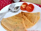 Tomato Dosa-Thakkali Dosai-Instant Dosa Recipe