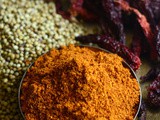 Vangi Bhath Powder-Karnataka style Brinjal Bath Masala Podi Recipe