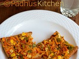 Vegetable Paneer Masala Toast Sandwich-Bread Masala Toast Recipe