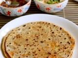 Vegetable Paratha Recipe-Mixed Veg Paratha-Vegetable Stuffed Paratha