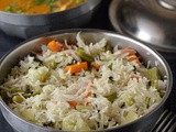 Vegetable Rice-How to make Vegetable Rice-Easy Mixed Vegetable Rice Recipe