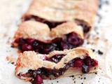 Fast Cherry Phyllo Chocolate Pie