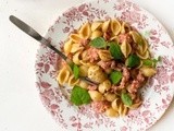 Pasta with Sausage and Mustard