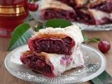 Sour Cherry Phyllo Pie