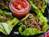 Paleo Tourtière Lettuce Wraps