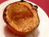 A Healthy Splash of Bourbon in the Acorn Squash