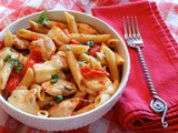 Chicken Pasta Caprese