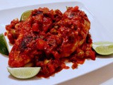 Chicken with Olives, Salsa and Lime