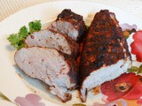 Cocoa-Chile-Rubbed Grilled Pork Tenderloin