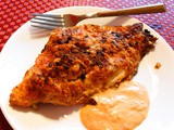 Easy Spicy Parmesan Baked Catfish