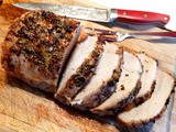 Great Garlic and Rosemary Roasted Pork Loin