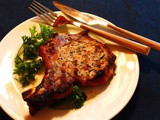 Grilled Beer-Battered Pork Chops