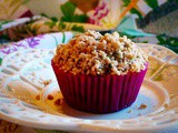 Homemade Banana Crumb Muffins