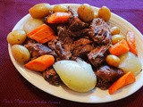 Old Fashioned Chuck Roast w/Potatoes, Carrots and Onions