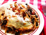 One-Pan Chicken Florentine Spaghetti Bake